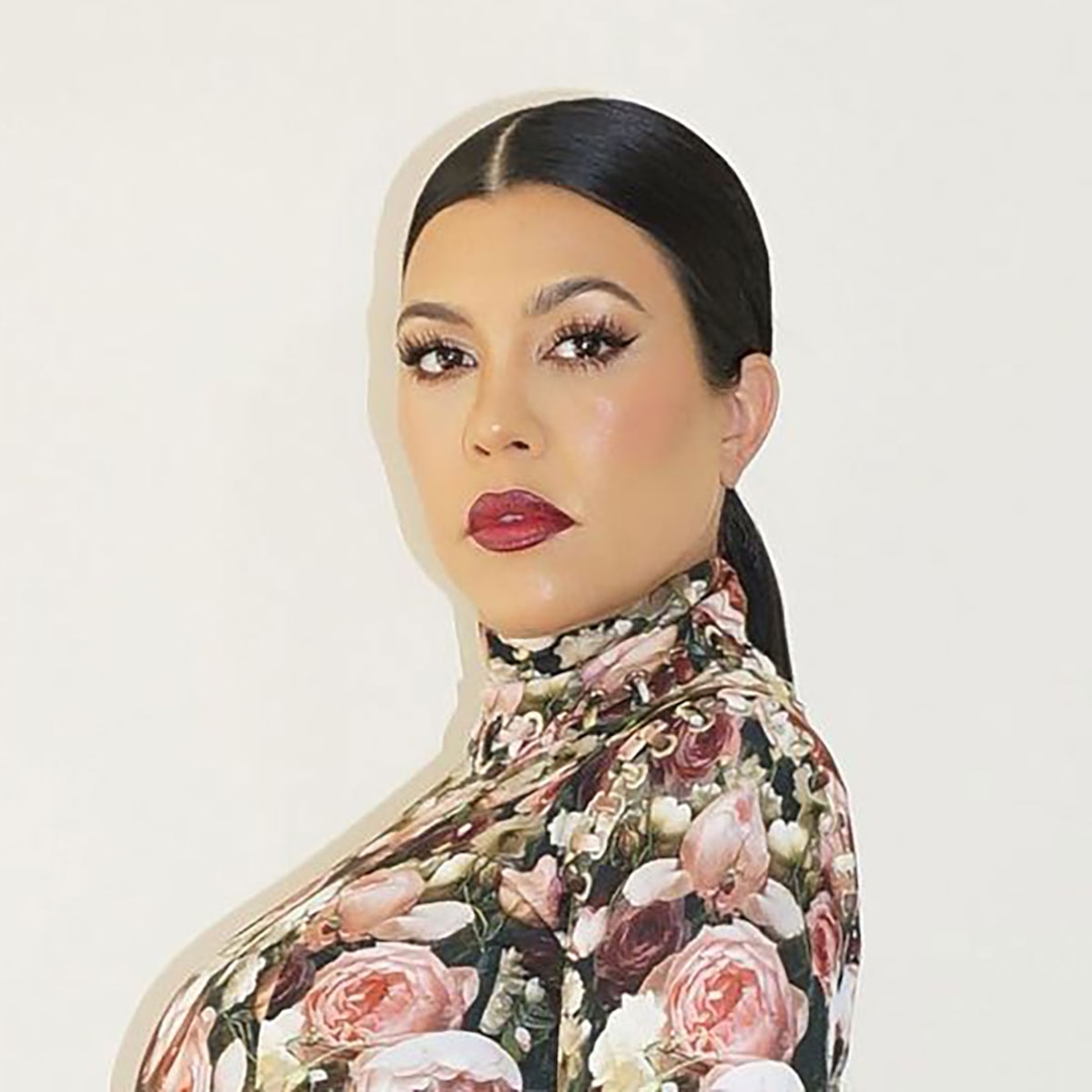 Kourtney Kardashian Dresses Up as Kim Kardashian for Halloween